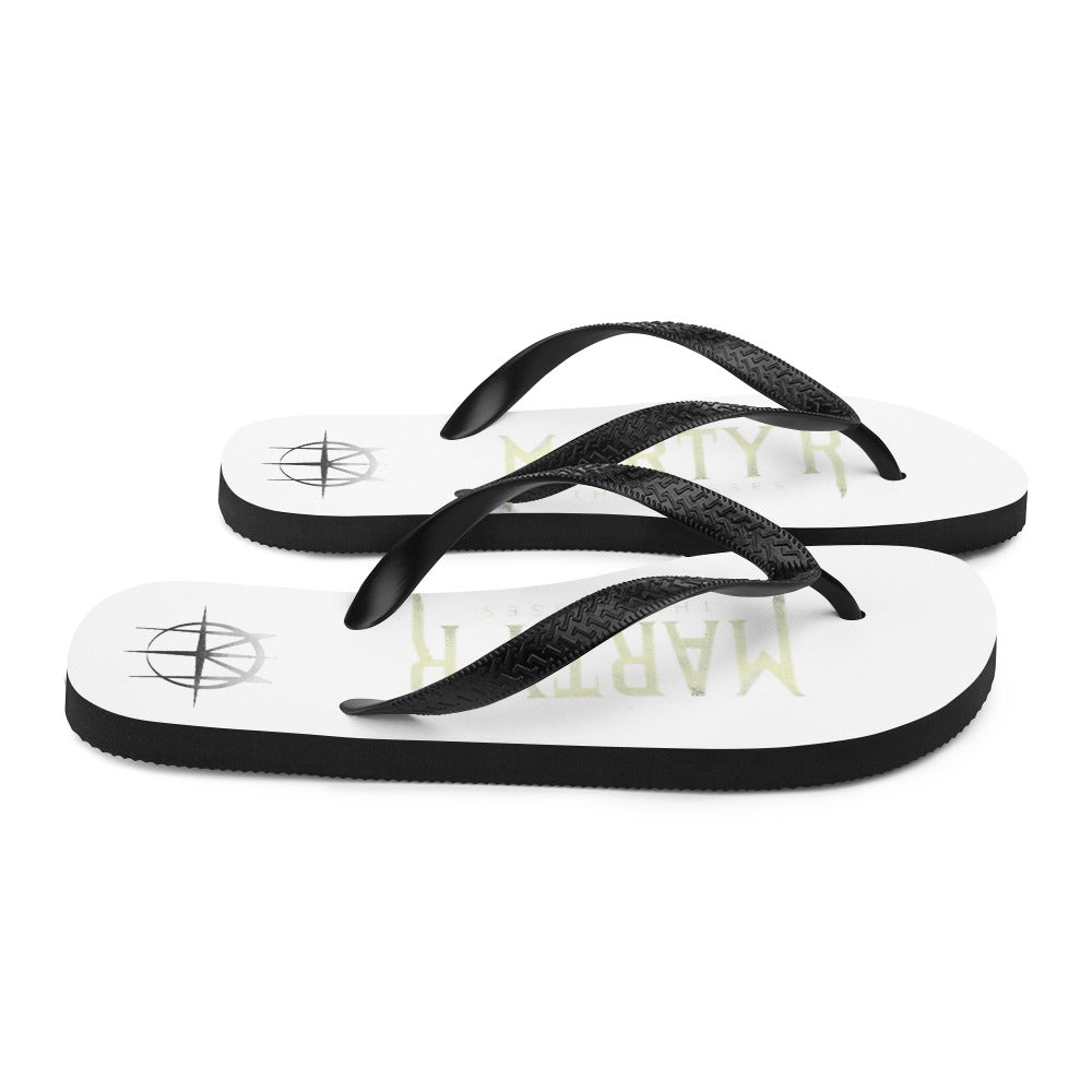 Dual Logo Flip-Flops